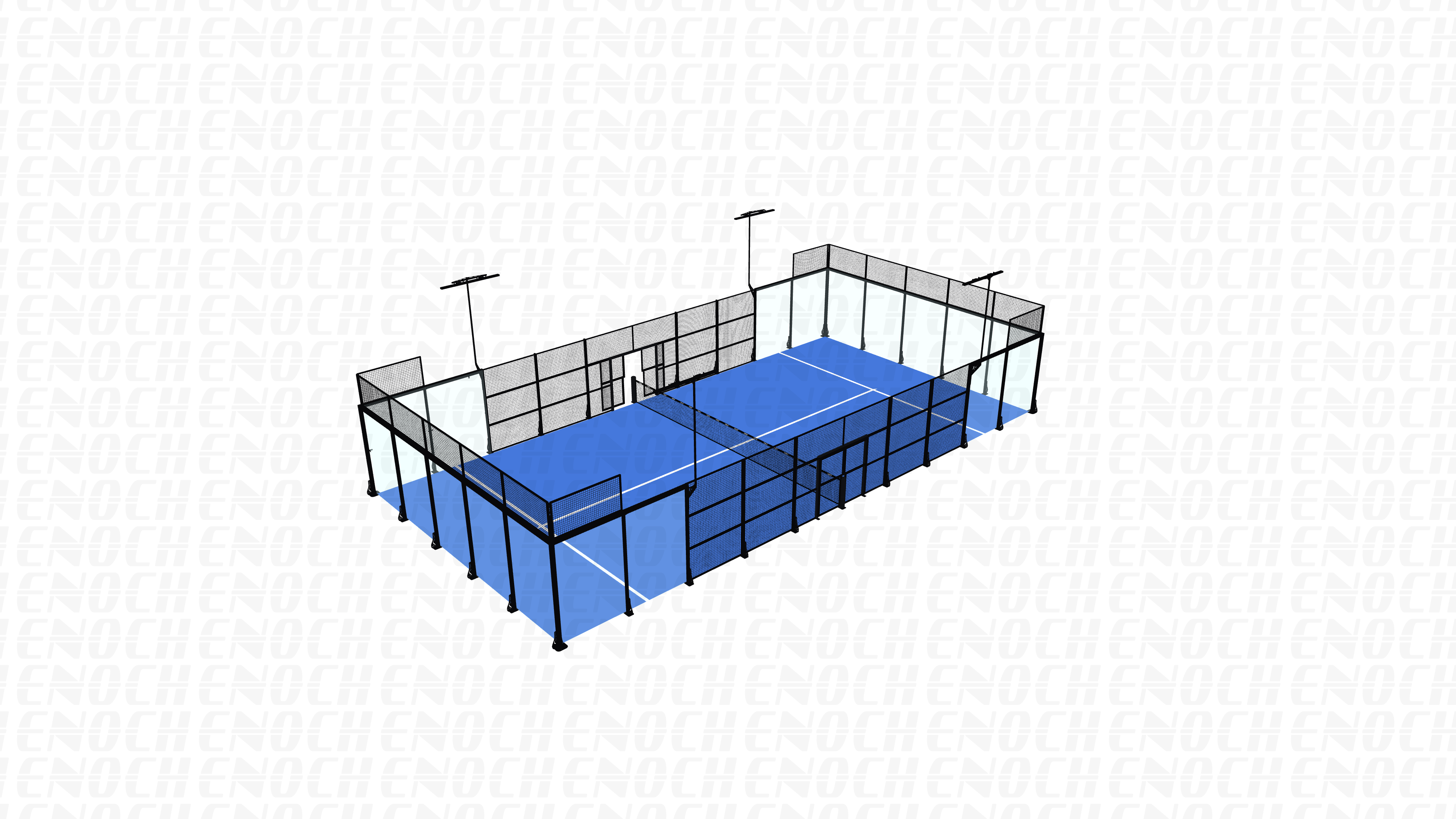 Classic padel court