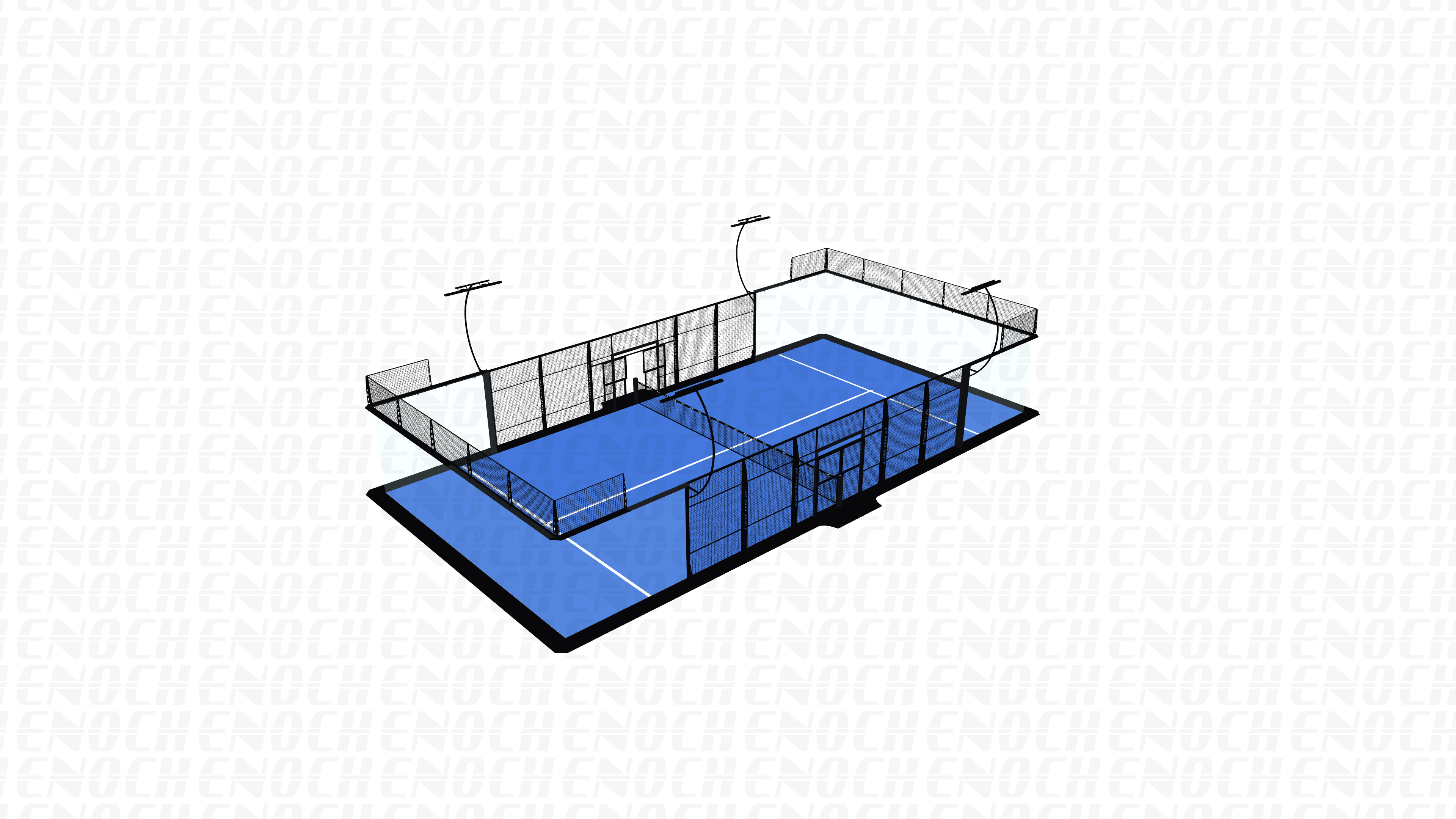 FULL Super Panoramic padel court