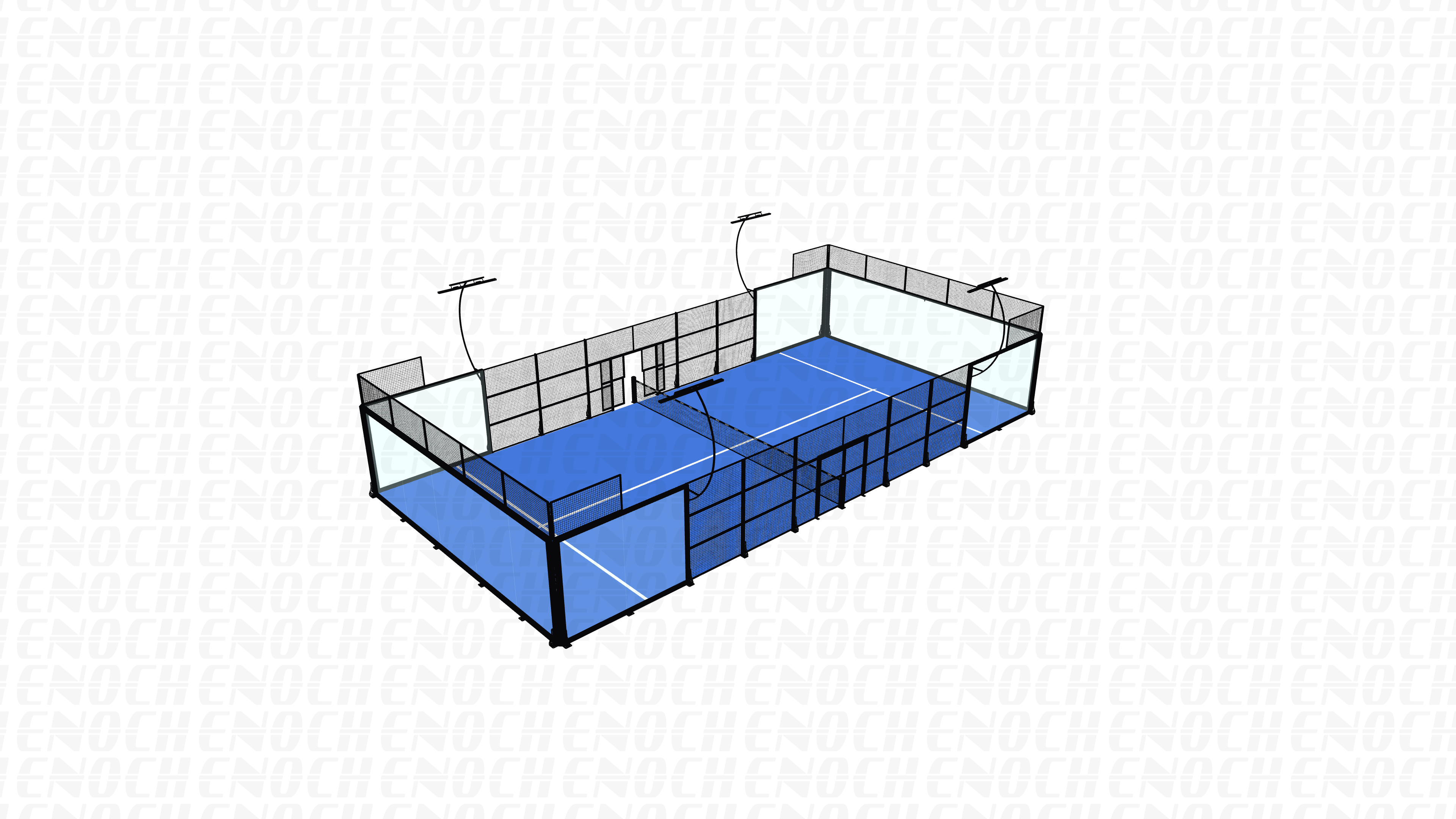 Panoramic PRO padel court