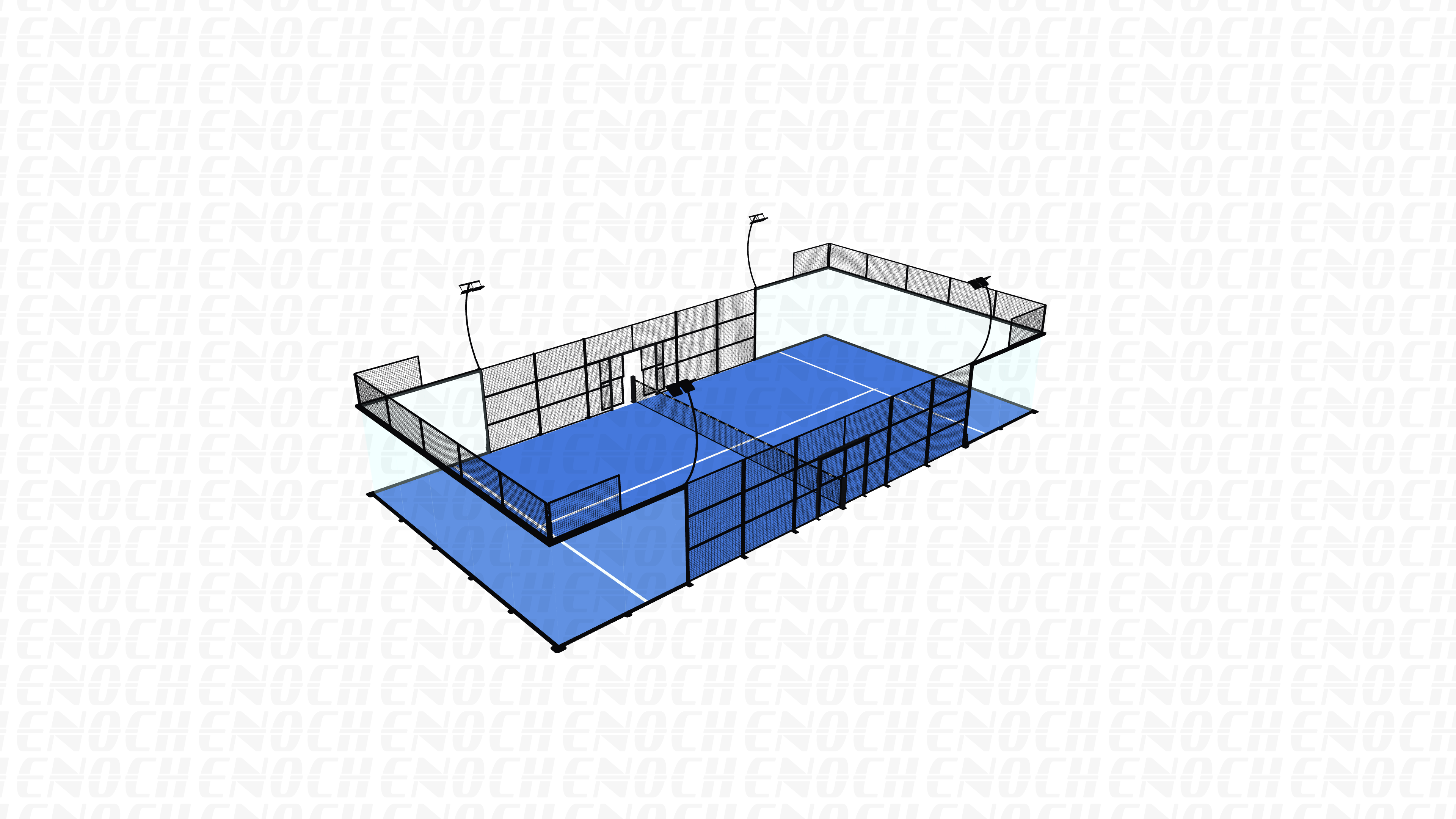 Super Panoramic padel court