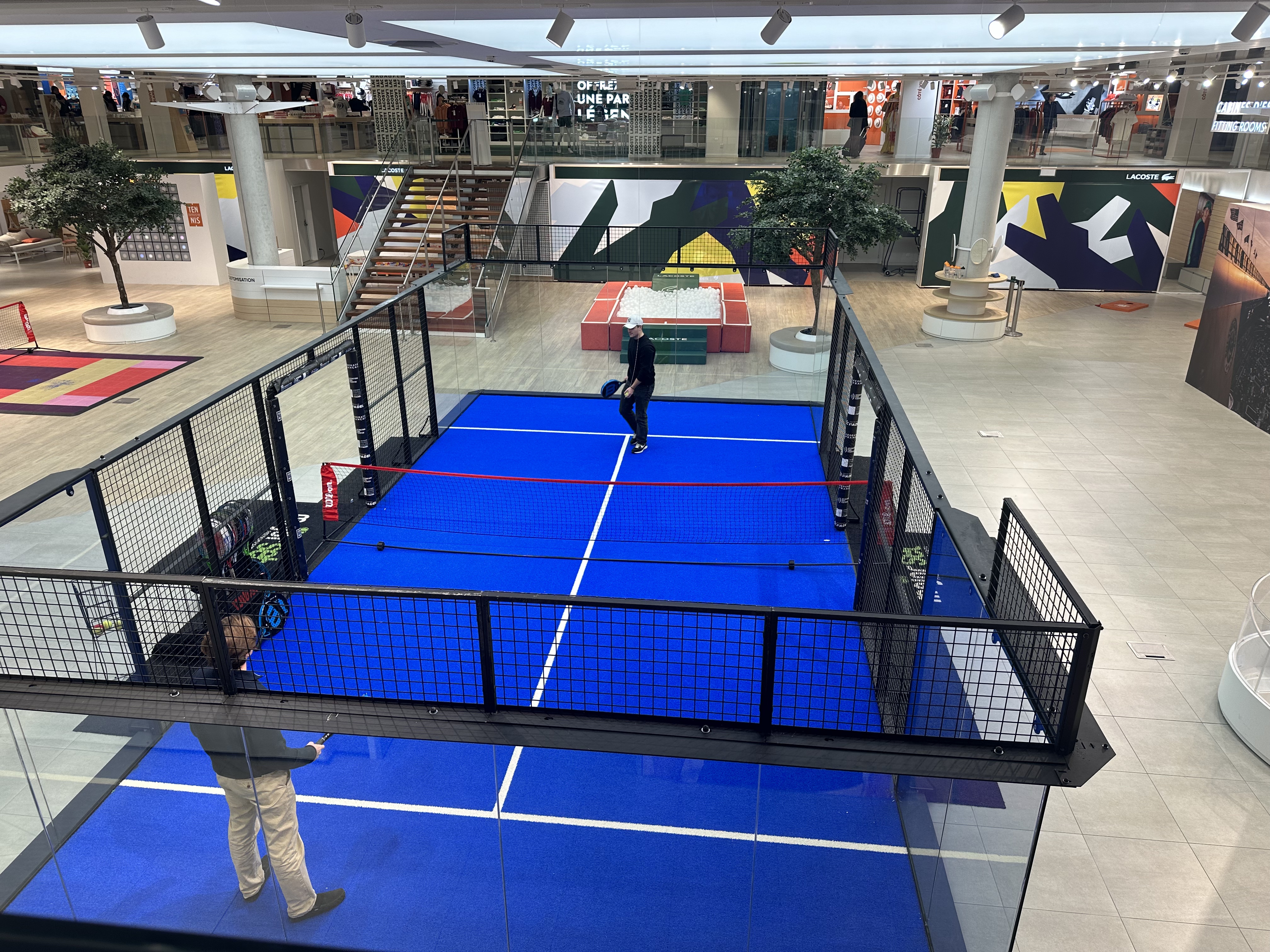 Padel at Roland Garros, Paris, France